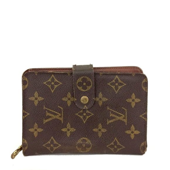 00722088# Louis Vuitton Wallet Porte Papier Zippe Bifold Monogram - Picture 1 of 8